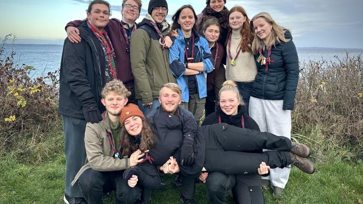 Klan-spejderne på juletur 2025